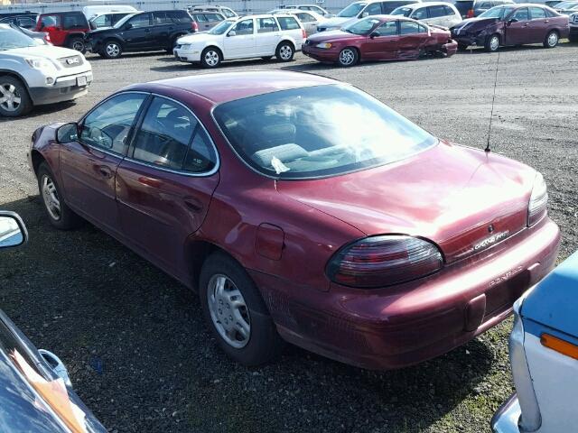 1G2WJ52J2YF275988 - 2000 PONTIAC GRAND PRIX RED photo 3