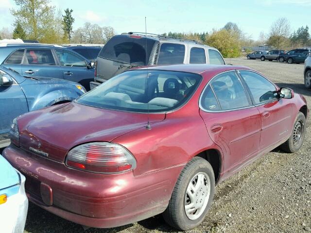 1G2WJ52J2YF275988 - 2000 PONTIAC GRAND PRIX RED photo 4