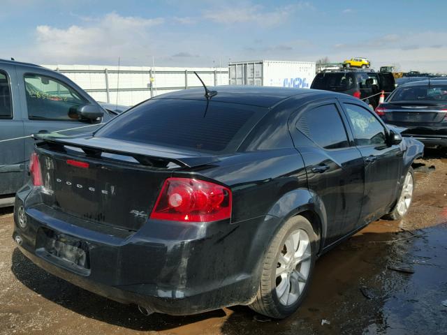 1C3CDZBG2CN313398 - 2012 DODGE AVENGER R/ BLACK photo 4