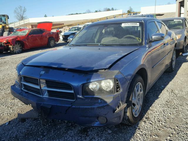 2B3KA43R27H677081 - 2007 DODGE CHARGER SE BLUE photo 2