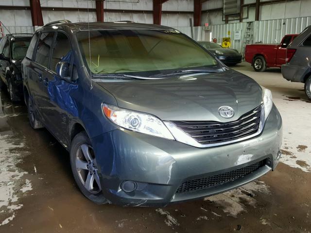 5TDKK3DC6BS092479 - 2011 TOYOTA SIENNA LE GREEN photo 1