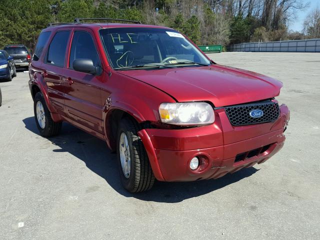 1FMYU94177KA51696 - 2007 FORD ESCAPE LIM RED photo 1