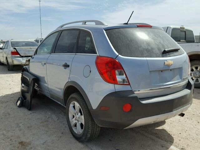 3GNAL2EK8DS642571 - 2013 CHEVROLET CAPTIVA LS 蓝色 照片 3