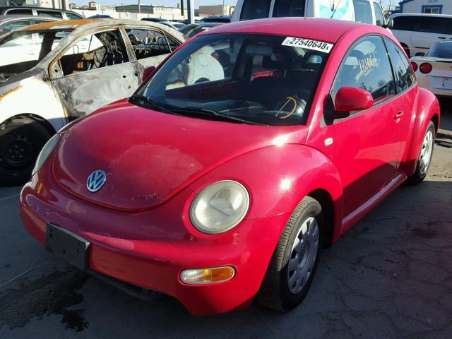 3VWBC21C2XM453836 - 1999 VOLKSWAGEN NEW BEETLE 红色 照片 2