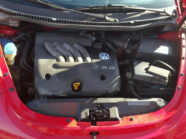 3VWBC21C2XM453836 - 1999 VOLKSWAGEN NEW BEETLE 红色 照片 7