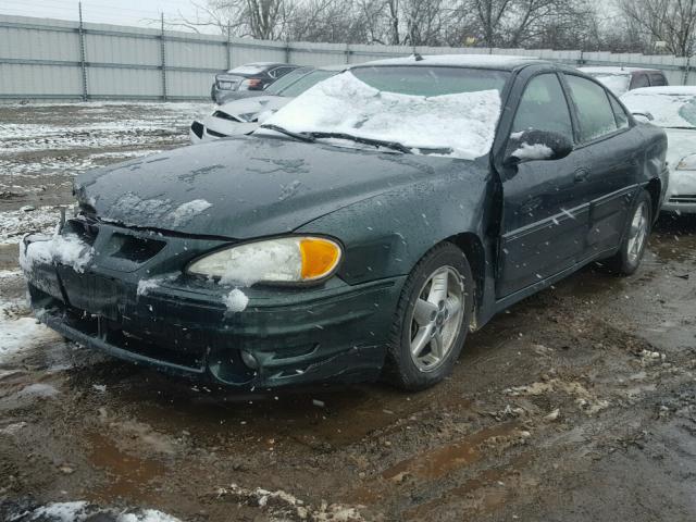 1G2NV52E93C246288 - 2003 PONTIAC GRAND AM G GREEN photo 2