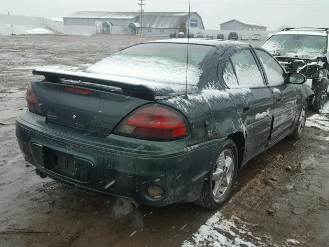 1G2NV52E93C246288 - 2003 PONTIAC GRAND AM G GREEN photo 4