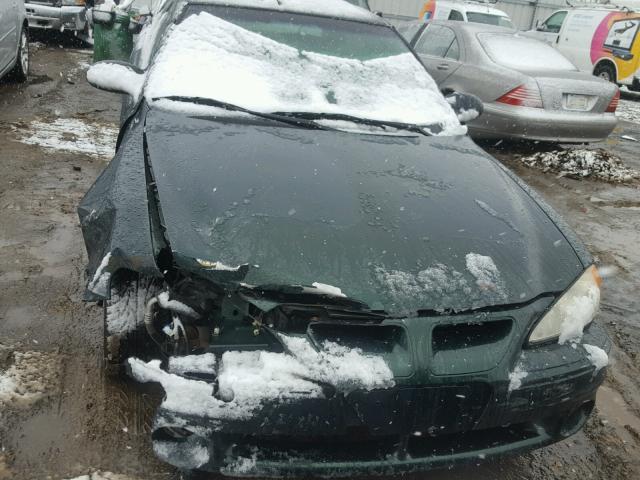 1G2NV52E93C246288 - 2003 PONTIAC GRAND AM G GREEN photo 9