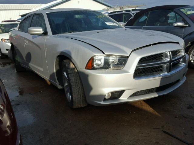 2C3CDXHG9CH290366 - 2012 DODGE CHARGER SX SILVER photo 1