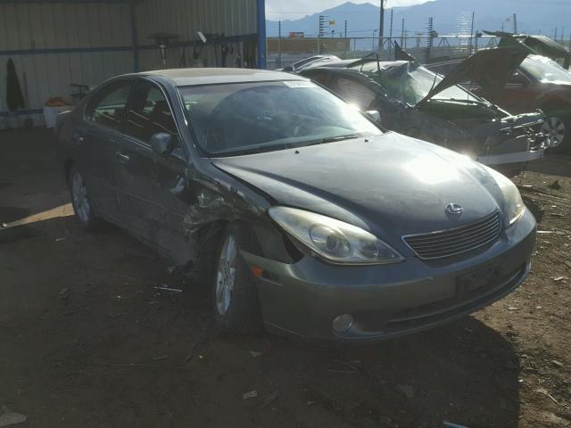 JTHBA30G355086191 - 2005 LEXUS ES 330 GREEN photo 1