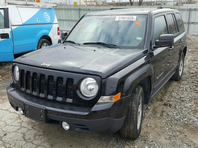 1C4NJPBA7ED545663 - 2014 JEEP PATRIOT SP BLACK photo 2