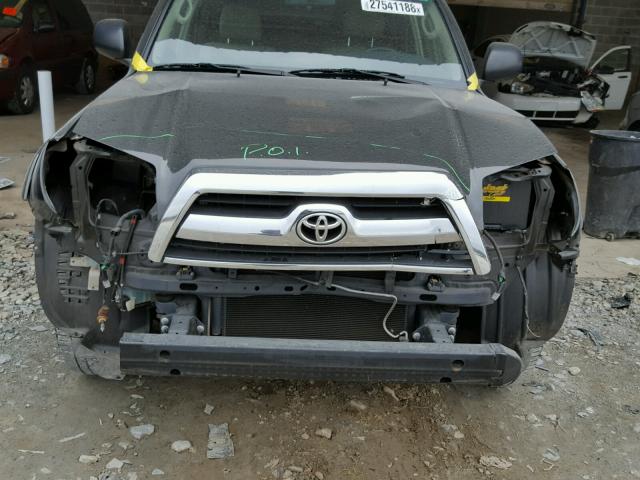 JTEZU14R878088099 - 2007 TOYOTA 4RUNNER SR BLACK photo 9