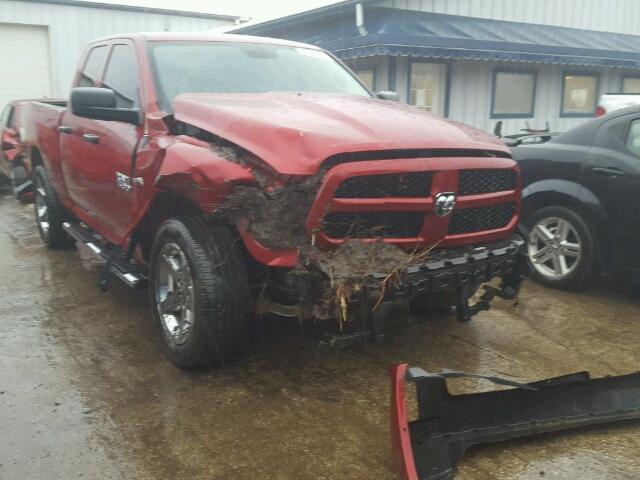 1C6RR7FT2DS724670 - 2013 RAM 1500 ST RED photo 1