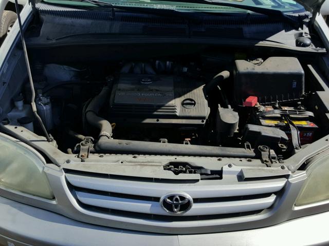 4T3ZF13C23U512005 - 2003 TOYOTA SIENNA LE SILVER photo 7