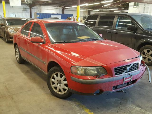 YV1RS61R612084665 - 2001 VOLVO S60 RED photo 1