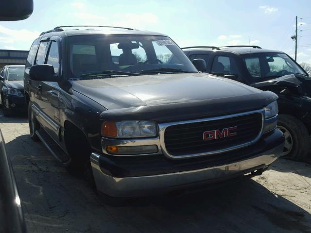 1GKEC13T11R140326 - 2001 GMC YUKON BLACK photo 1