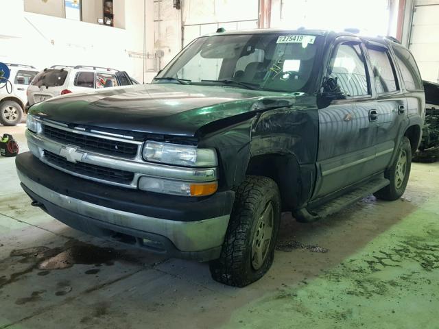 1GNEK13TX5J150914 - 2005 CHEVROLET TAHOE K150 BLUE photo 2