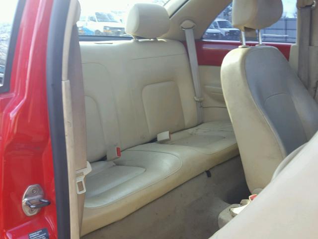 3VWBK31CX5M410819 - 2005 VOLKSWAGEN NEW BEETLE 红色 照片 6