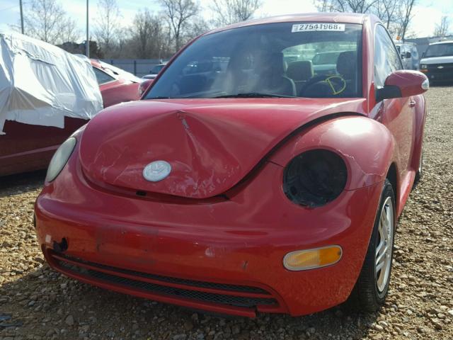 3VWBK31CX5M410819 - 2005 VOLKSWAGEN NEW BEETLE 红色 照片 9