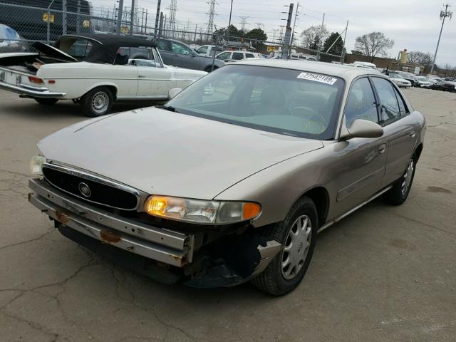 2G4WY55J011194175 - 2001 BUICK CENTURY LI BEIGE photo 2