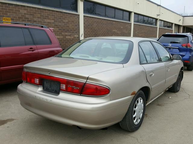 2G4WY55J011194175 - 2001 BUICK CENTURY LI BEIGE photo 4