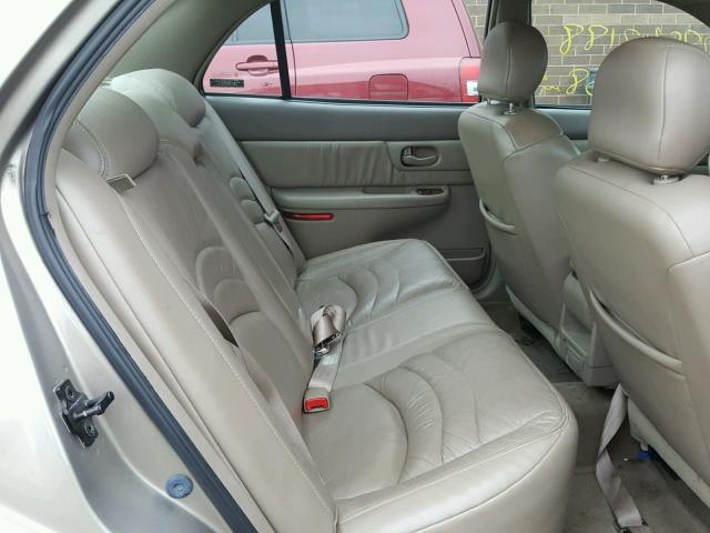 2G4WY55J011194175 - 2001 BUICK CENTURY LI BEIGE photo 6