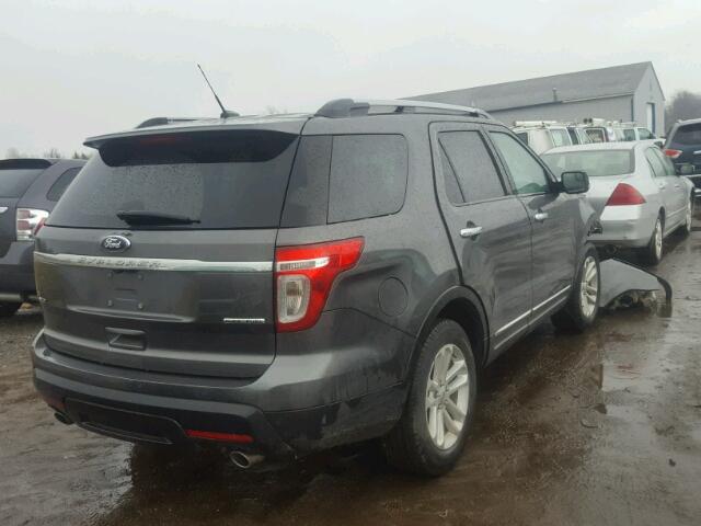 1FM5K7D82FGA71463 - 2015 FORD EXPLORER X CHARCOAL photo 4