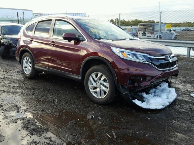 5J6RM4H73GL060765 - 2016 HONDA CR-V EXL RED photo 1