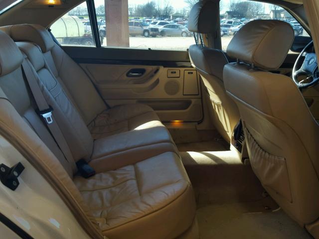 WBAGH83491DP24085 - 2001 BMW 740 IL WHITE photo 6