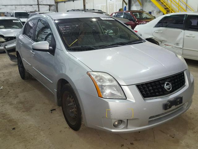 3N1AB61E38L636408 - 2008 NISSAN SENTRA 2.0 SILVER photo 1