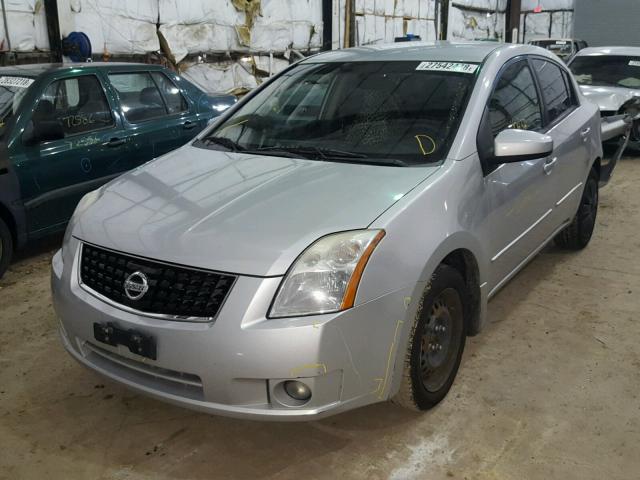 3N1AB61E38L636408 - 2008 NISSAN SENTRA 2.0 SILVER photo 2