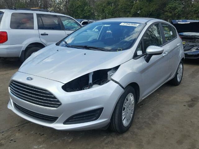 3FADP4TJ7GM141878 - 2016 FORD FIESTA S SILVER photo 2