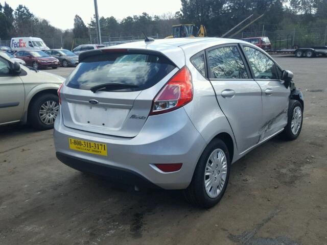 3FADP4TJ7GM141878 - 2016 FORD FIESTA S SILVER photo 4