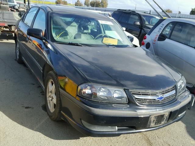 2G1WH52K539144967 - 2003 CHEVROLET IMPALA LS BLACK photo 1