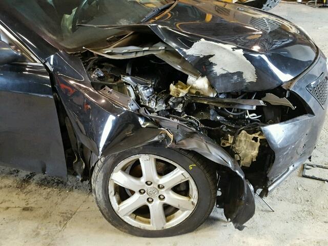 4T1BE46K69U277165 - 2009 TOYOTA CAMRY BASE BLACK photo 9