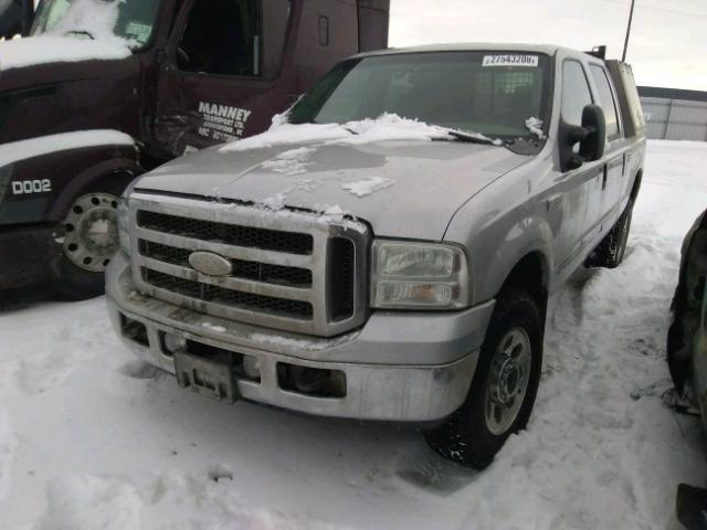 1FTWW31547EB26900 - 2007 FORD F350 SRW S SILVER photo 2