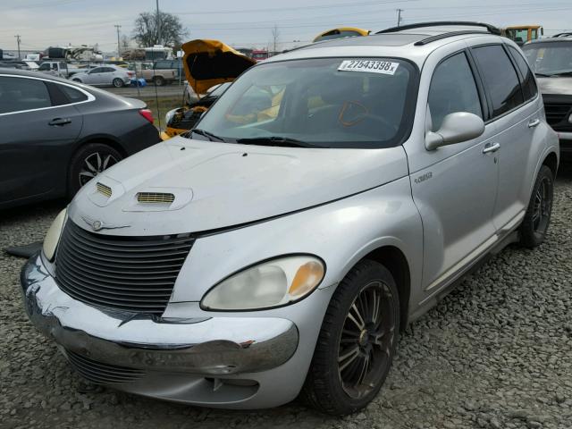 3C8FY68B22T357468 - 2002 CHRYSLER PT CRUISER SILVER photo 2