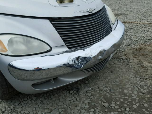 3C8FY68B22T357468 - 2002 CHRYSLER PT CRUISER SILVER photo 9