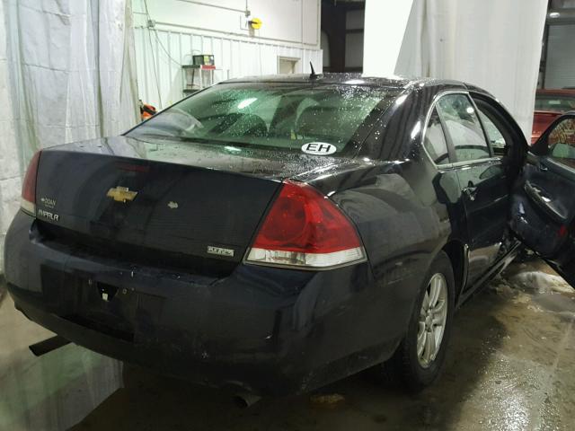 2G1WF5E37C1231603 - 2012 CHEVROLET IMPALA LS BLACK photo 4