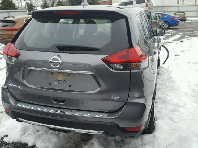 JN8AT2MV2HW000608 - 2017 NISSAN ROGUE S GRAY photo 4