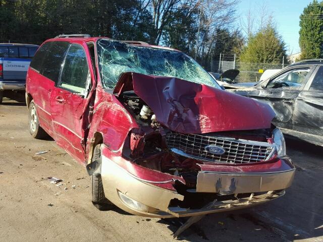 2FMZA58254BA17254 - 2004 FORD FREESTAR L BURGUNDY photo 1