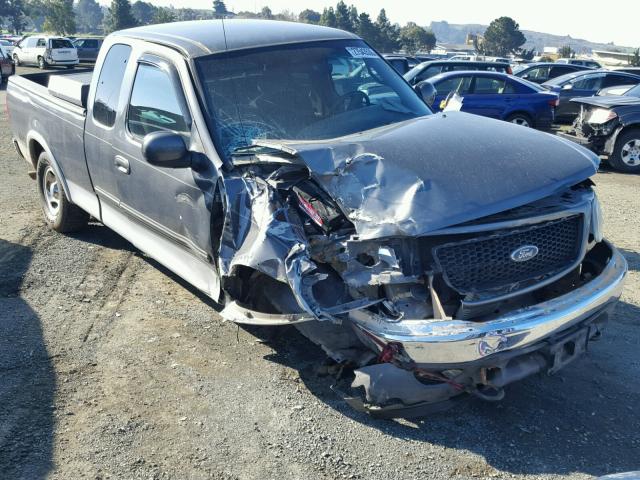 1FTRX18L82NA86672 - 2002 FORD F150 GRAY photo 1