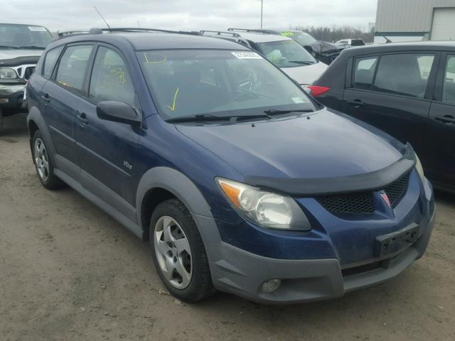 5Y2SM62874Z459112 - 2004 PONTIAC VIBE BLUE photo 1