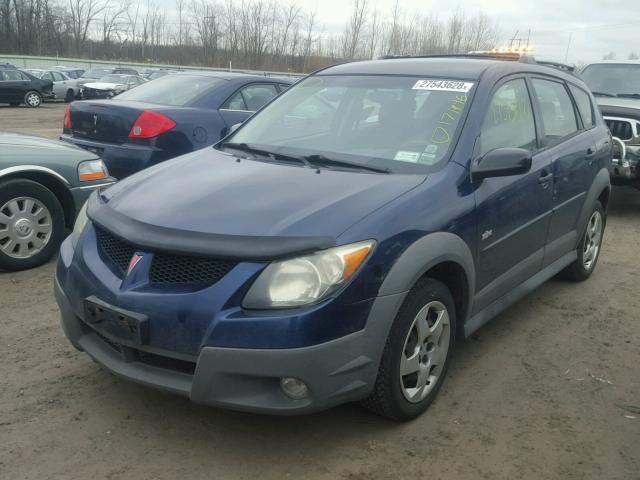 5Y2SM62874Z459112 - 2004 PONTIAC VIBE BLUE photo 2