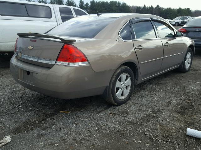 2G1WT58KX69200931 - 2006 CHEVROLET IMPALA LT GOLD photo 4