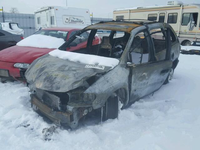 1D4GP25R93B187618 - 2003 DODGE CARAVAN SE BURN photo 2