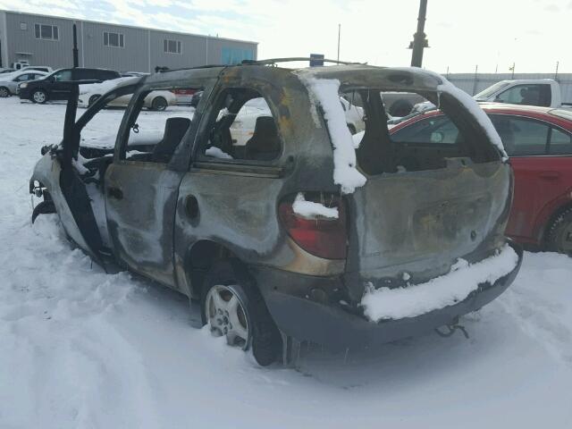 1D4GP25R93B187618 - 2003 DODGE CARAVAN SE BURN photo 3