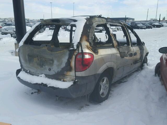 1D4GP25R93B187618 - 2003 DODGE CARAVAN SE BURN photo 4