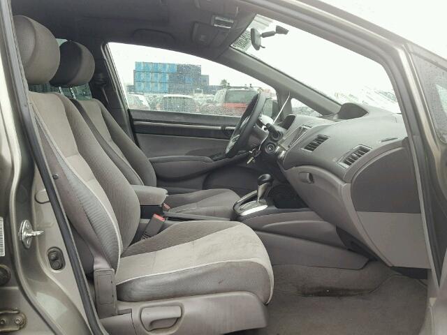 1HGFA16886L153485 - 2006 HONDA CIVIC EX Boz foto 5