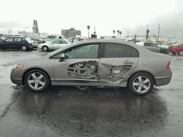 1HGFA16886L153485 - 2006 HONDA CIVIC EX Boz foto 9
